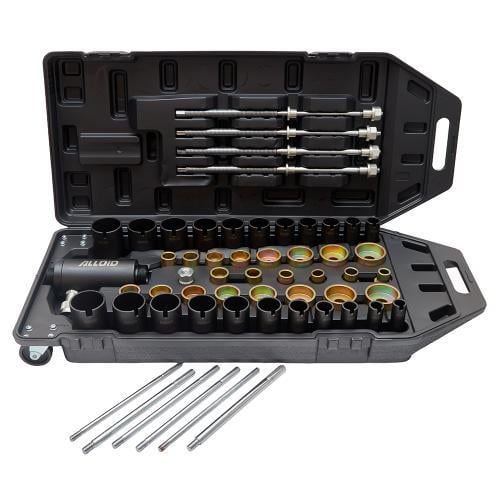 Знімач сайлентблоків Alloid гiдравлiчний універсальний 49 шт. 18 т (00000063890)