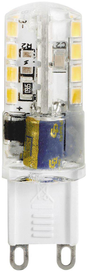Лампа светодиодная Delux G9E 3 Вт 3000K 220V G9 (36486468)