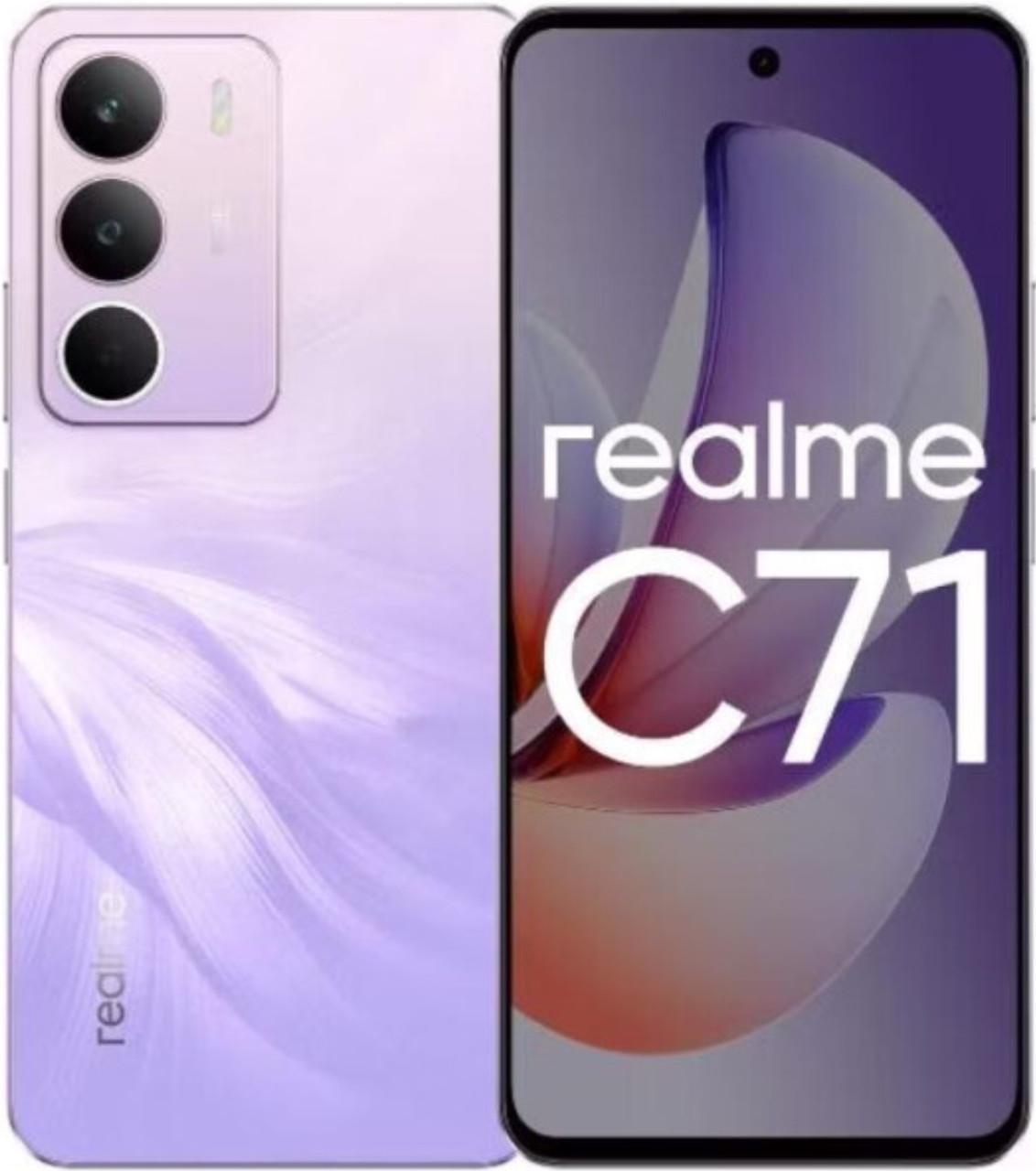 Смартфон Realme C71 8/256 Гб Global Version Purple (2688419341) - фото 2