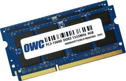 Пам'ять для ноутбуків OWC SODIMM DDR3 8 GB 1333 MHz (OWC1333DDR3S08S)(647381)