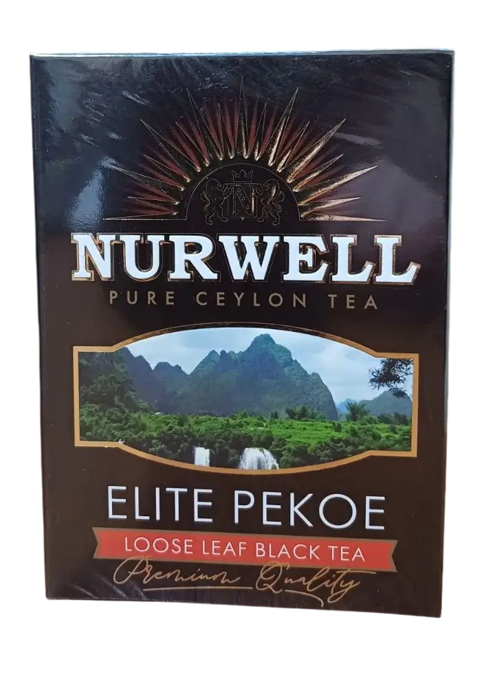 Чай черный крупнолистовой цейлонский Nurwell Elite Pekoe (ЧЧ100)