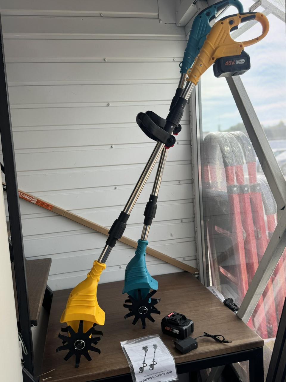 Культиватор акумуляторний багатофункціональний Scarifier 21v 2 шт. АКБ (29529230) - фото 3