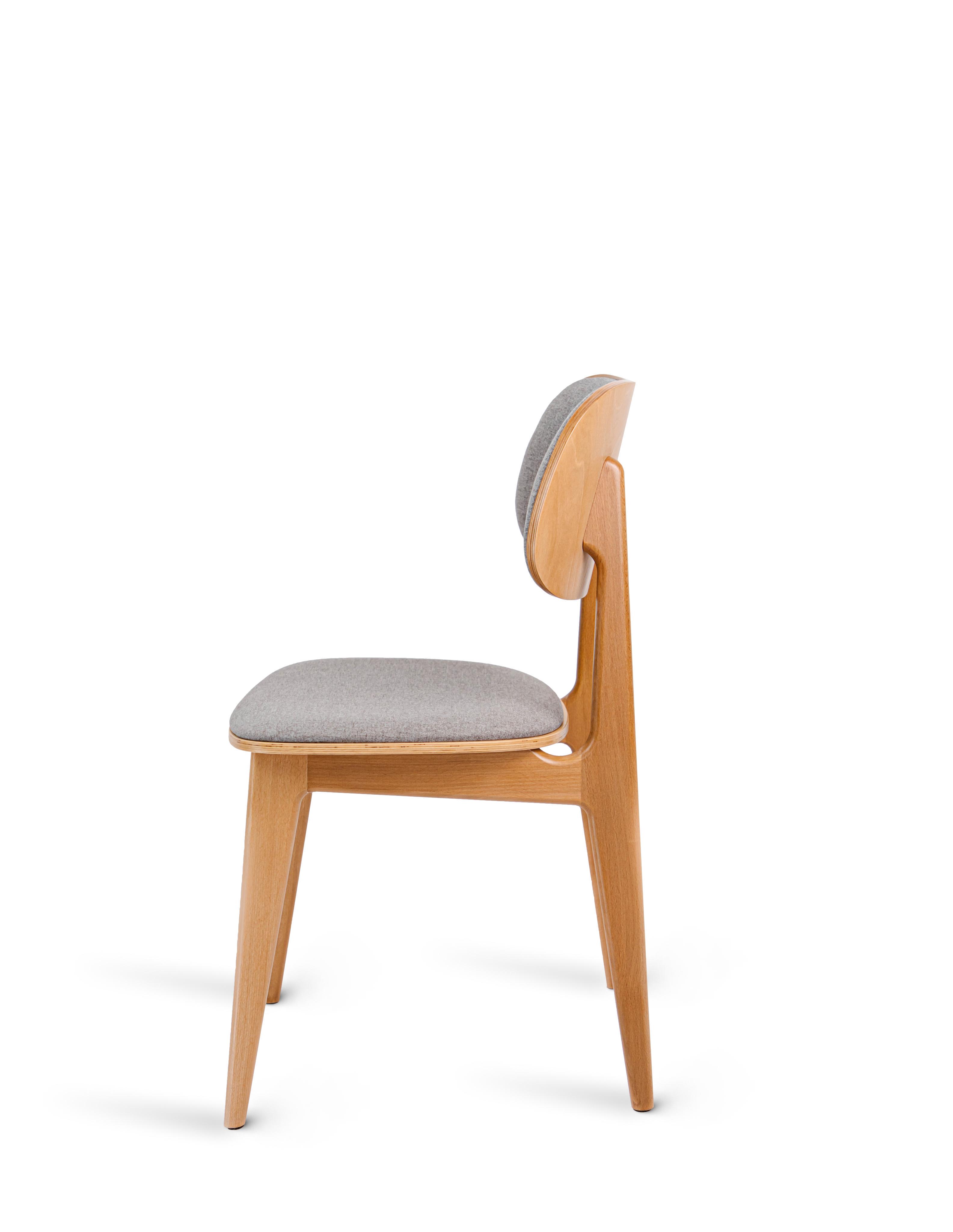 Стілець для кухні та вітальні Колібрі Лула софт 450х840х530 мм Натуральний/Мальмо (GAА0055533) - фото 2 Стілець для кухні та вітальні Колібрі Лула софт 450х840х530 мм Натуральний/Мальмо (GAА0055533) - фото 2