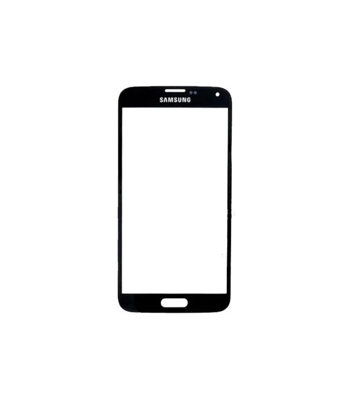 Скло для переклейки дисплея для Samsung G900 Чорний (000018864)