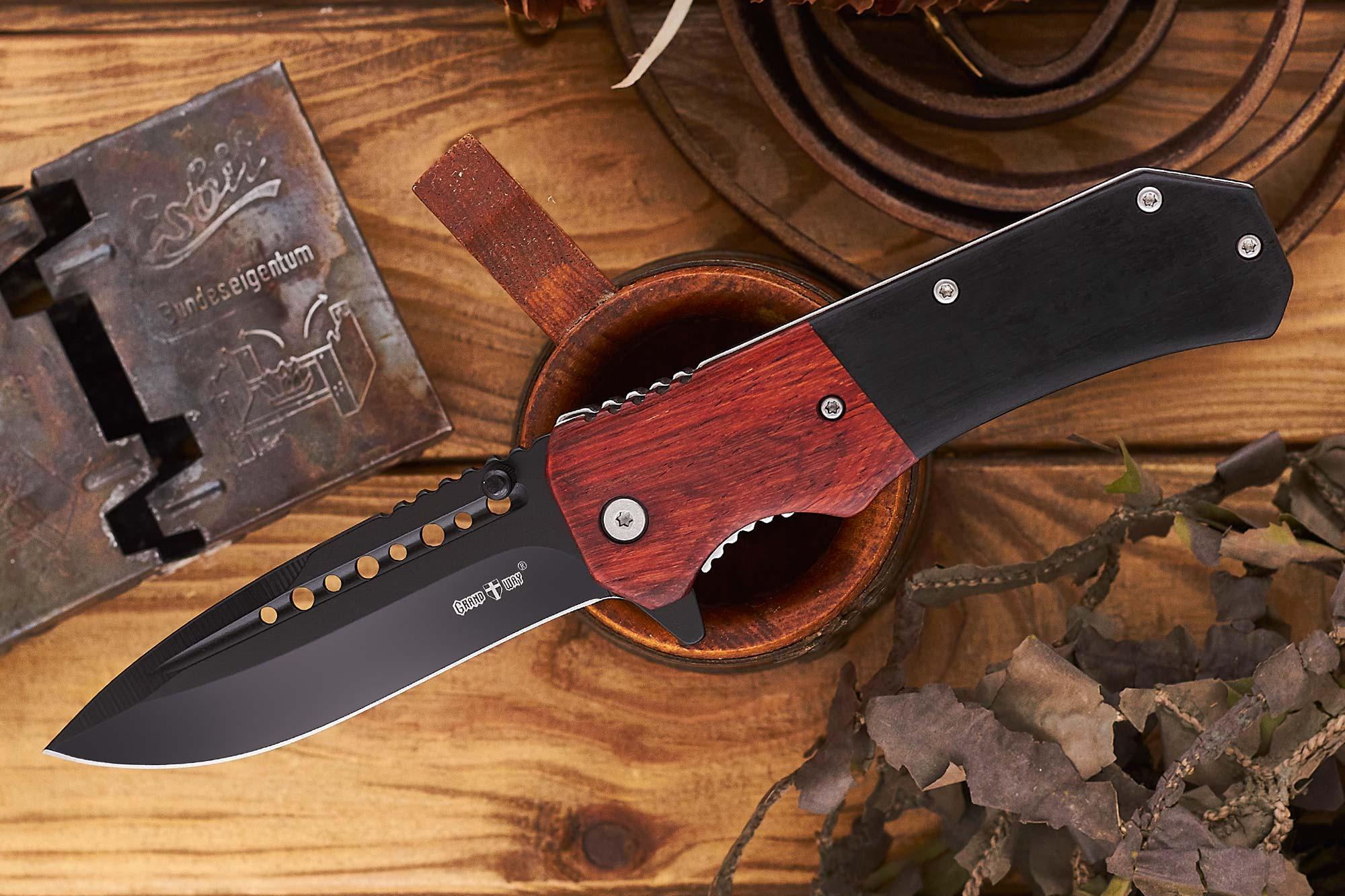 Ніж складаний туристичний Grand Way 97 мм (190138)