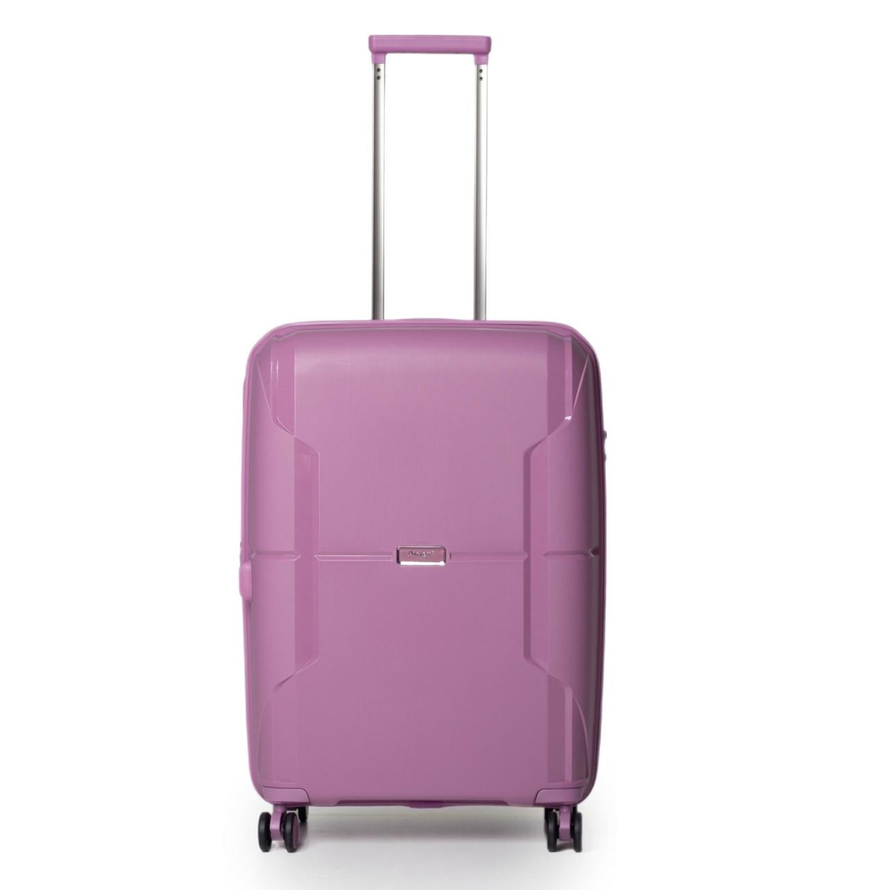Чемодан средний AIRTEX M полипропилен 68х46х28+ 5 см 89 л 3,6 кг Фиолетовый (245)