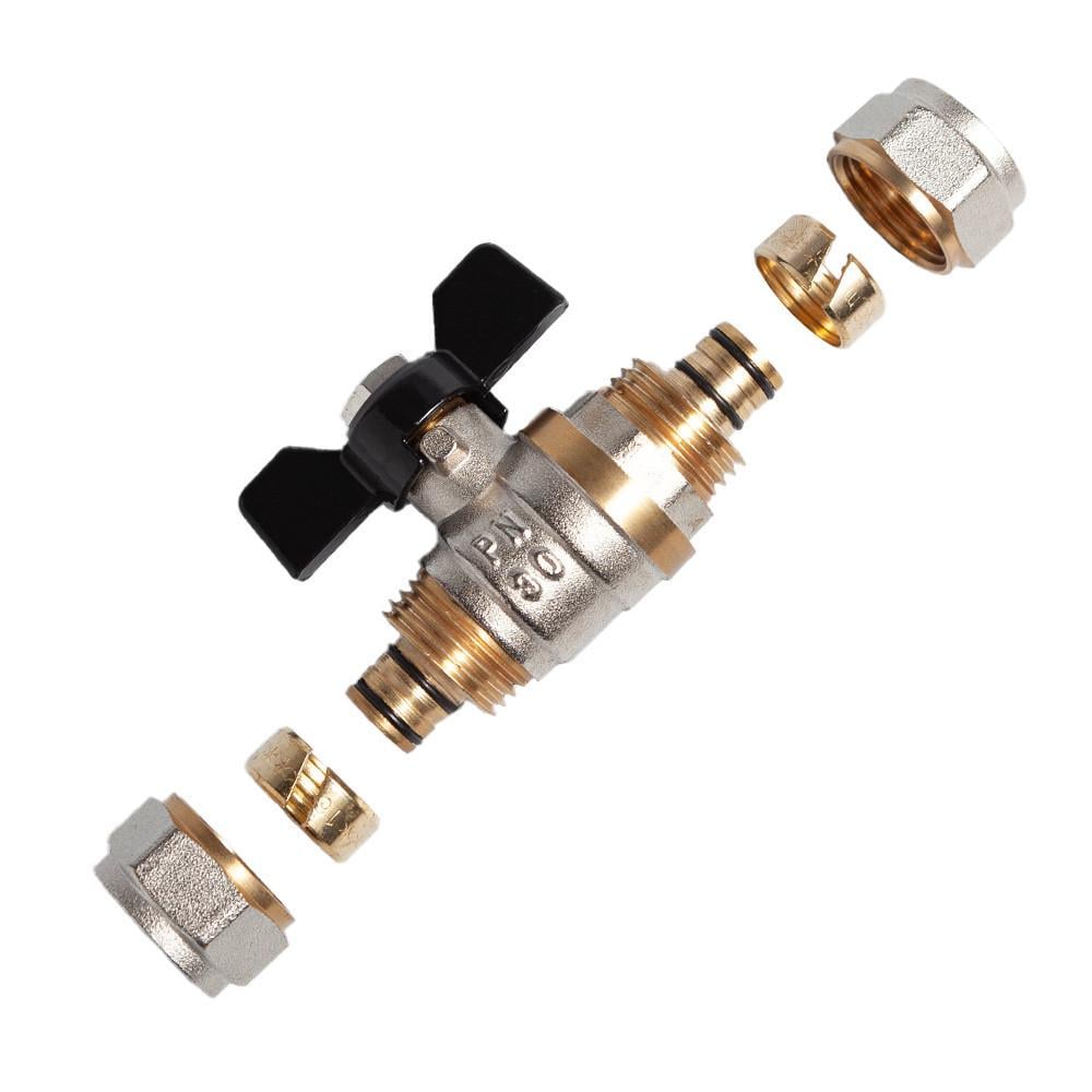 Кран кульовий ITAL з обтискним з'єднанням 20 мм - фото 2 Кран кульовий ITAL з обтискним з'єднанням 20 мм - фото 2