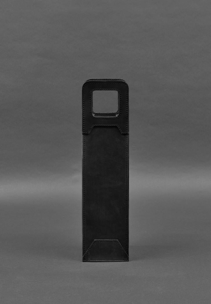 Чехол кожаный для вина 2.0 Crazy Horse Черный (A-027940) - фото 1 Чехол кожаный для вина 2.0 Crazy Horse Черный (A-027940) - фото 1