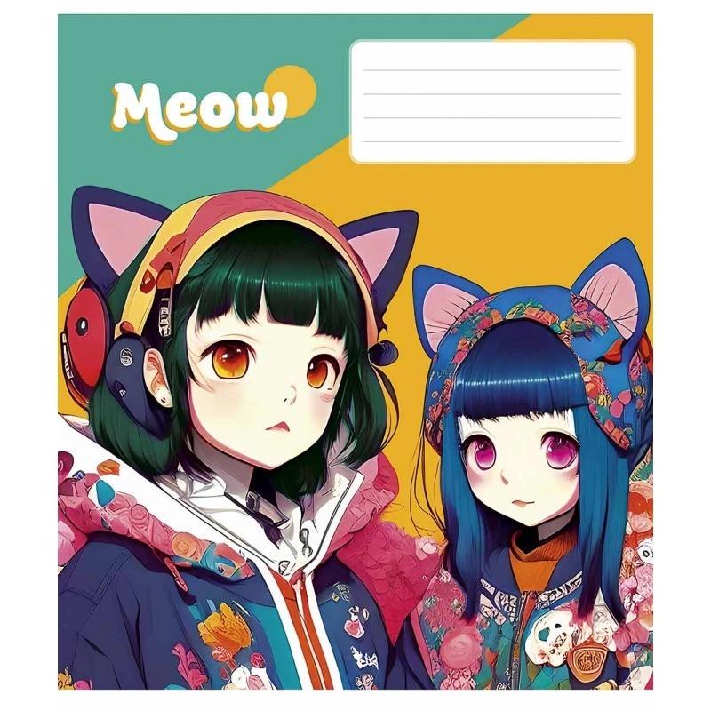 Зошит учнівський "Kawaii" 048-3302L-2 у лінію 48 аркушів