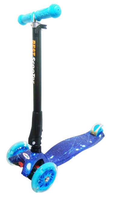 Самокат детский Scooter Maxi Style Plus Space (2T1007)