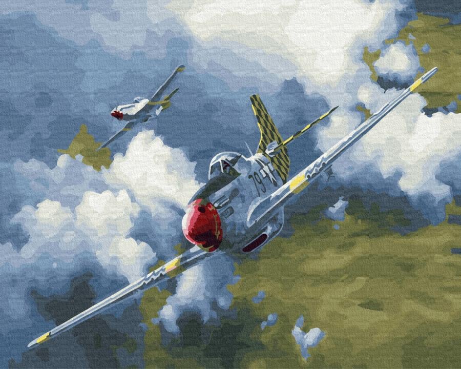 Картина по номерам На вираже 40x50 см (BRM25220)