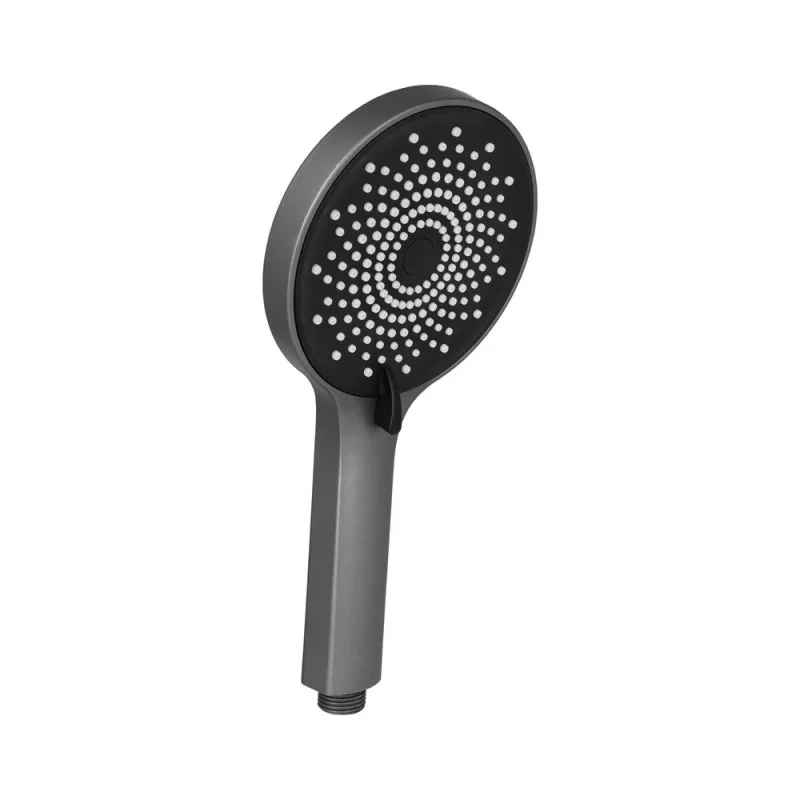 Лейка для душа ручная Q-tap Rucni d 120 круглая 3 режима Графит (QTRUCA120R3GRP/45051) Лейка для душа ручная Q-tap Rucni d 120 круглая 3 режима Графит (QTRUCA120R3GRP/45051)