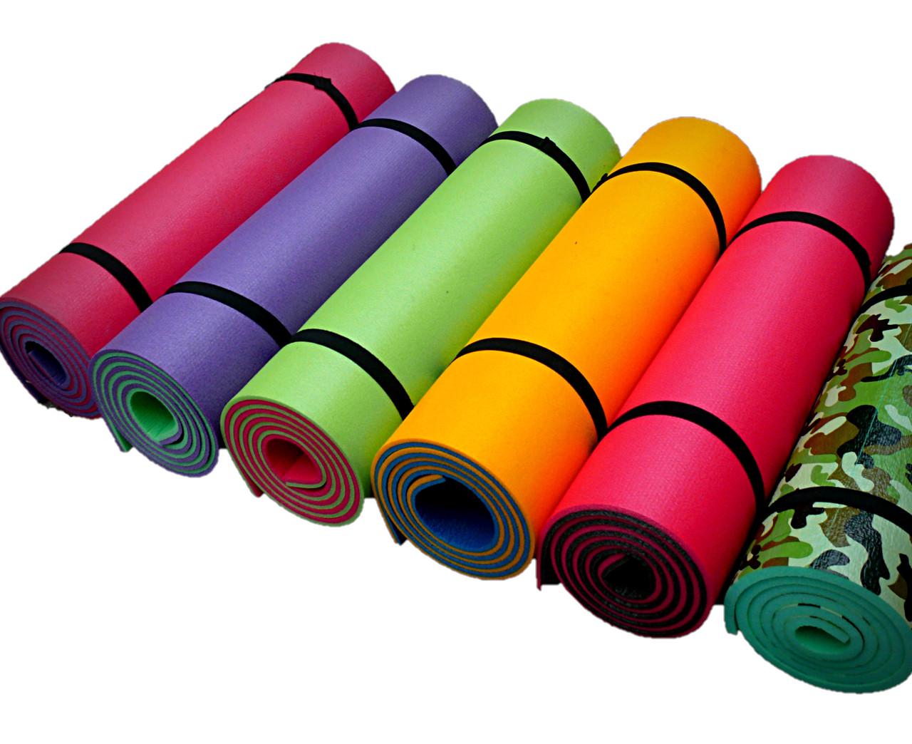 Каремат двошаровий Termoizol двокольоровий товщина 10 мм 60х180 см Червоно-сірий - фото 5 Каремат двошаровий Termoizol двокольоровий товщина 10 мм 60х180 см Червоно-сірий - фото 5