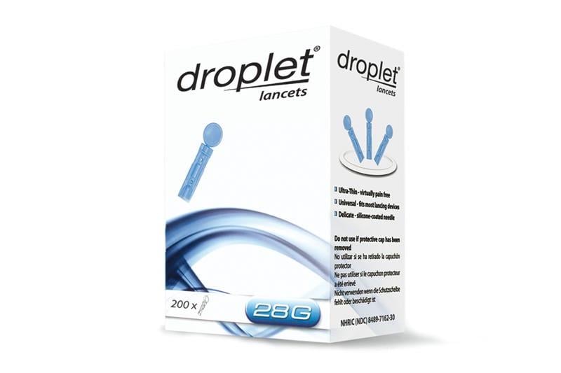 Ланцет медицинский Droplet 28 G 200 шт. (17686787)