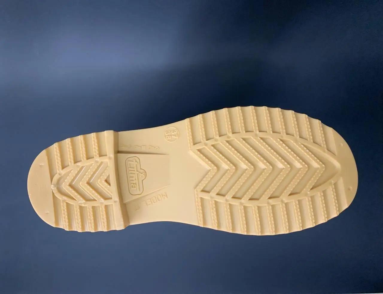 Чоботи гумові чоловічі Litma зі знімним утеплювачем високі ПВХ р. 42 Білий (4204212УТ) - фото 3