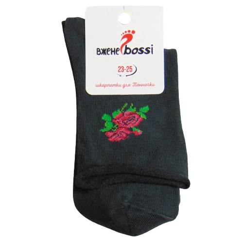 Носки без резинки с рисунком Вжене bossi р. 23-25 ​​Зеленый (2181705480)