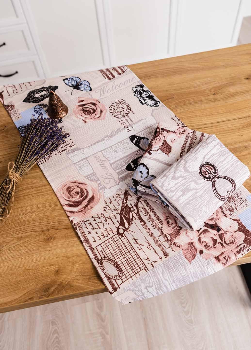 Полотенца вафельные Либретто 55х35 см 4 шт.