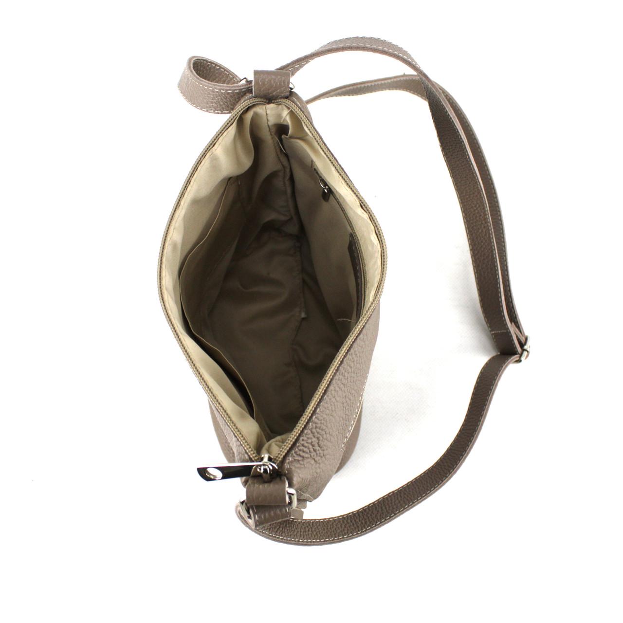 Сумка-планшет Borsacomoda 878035 из натуральной кожи Мокко - фото 4