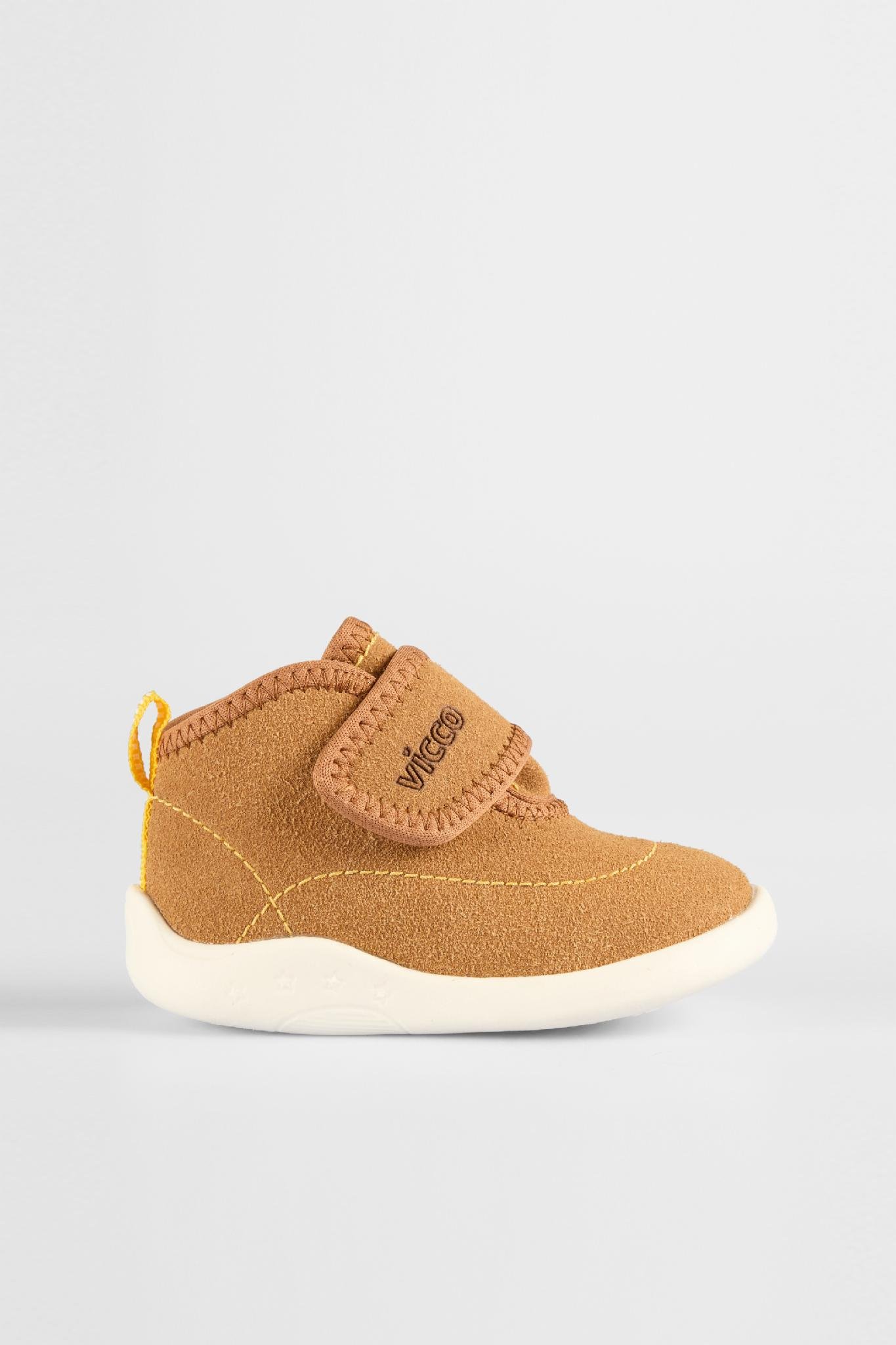 Ботинки первые шаги Vicco р. 21 длина стопы 13 см Коричневый (3486410922212)