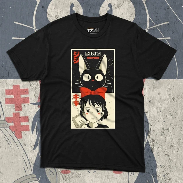 Футболка мужская с принтом Kiki's Delivery Service р. 48 (Anime0978)
