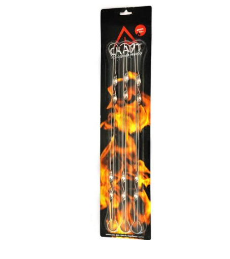 Набор шампуров Kamille скаут 6 шт. 60 см Набор шампуров Kamille скаут 6 шт. 60 см