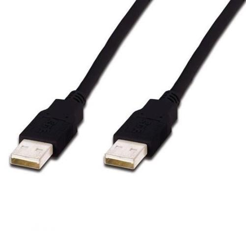 Кабель Assmann USB 2.0 AM/AM 3 м Черный (AK-300100-030-S)