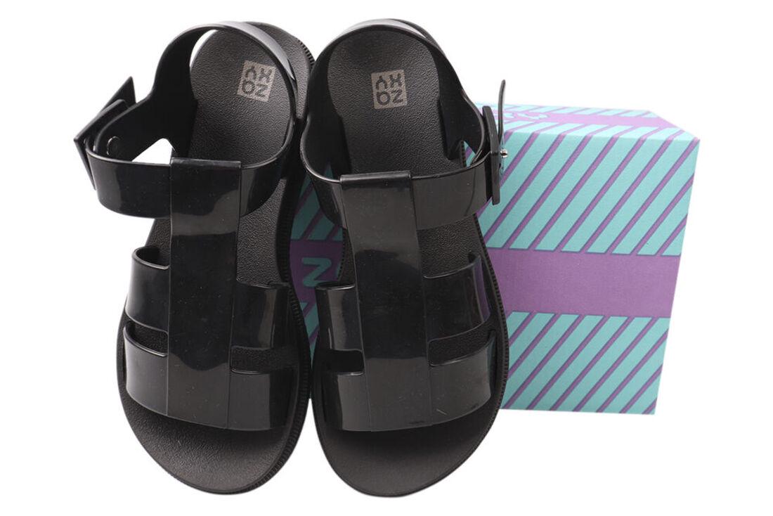 Босоножки женские Grendene из резины на низком ходу с открытой пятой р. 41 Черный (14-21LBC)