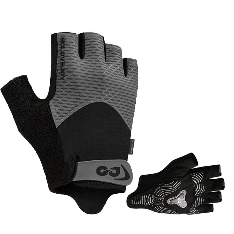 Велоперчатки без пальцев GDragon для спорта Серый (66_13_L_5) Велоперчатки без пальцев GDragon для спорта Серый (66_13_L_5)