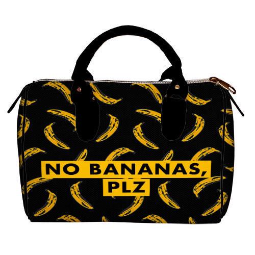 Сумка бочонок Presentville Barrel No bananas plz (SB LP003 BL)