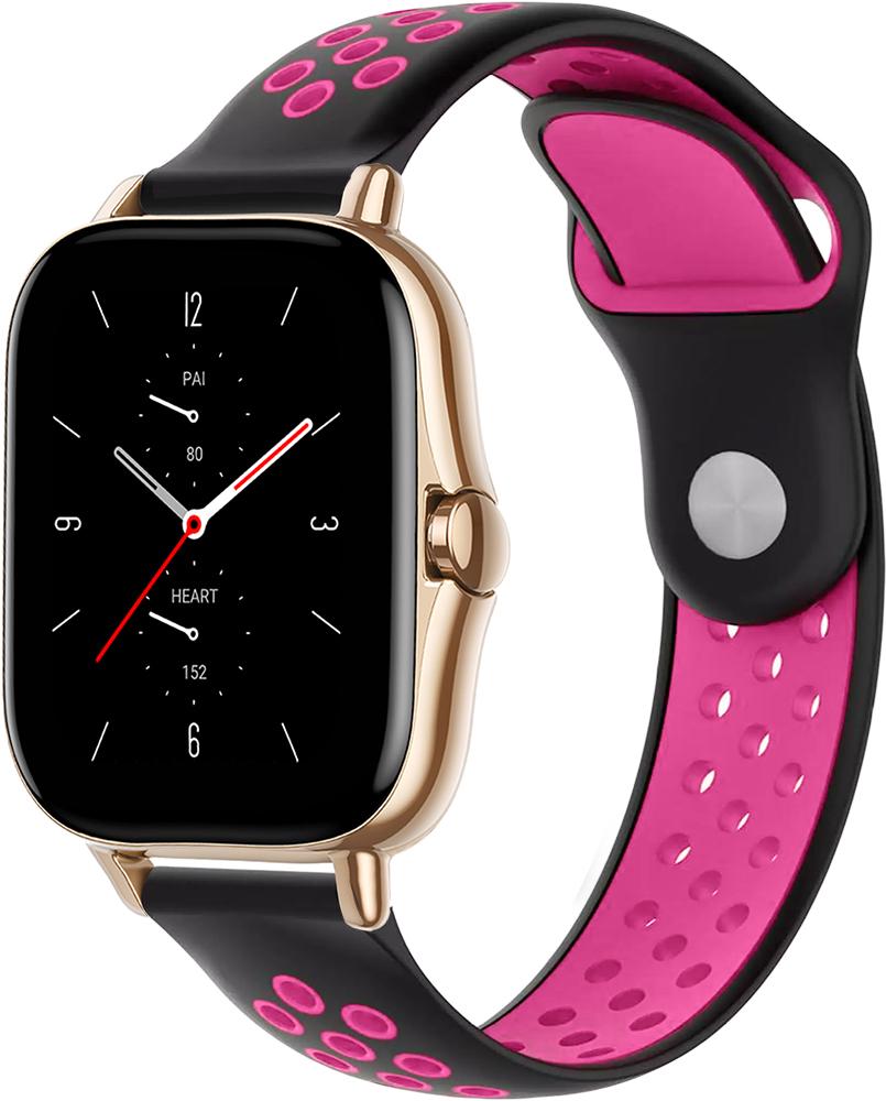 Ремешок Sport для Amazfit GTS 2e Black/Pink (23040-51)