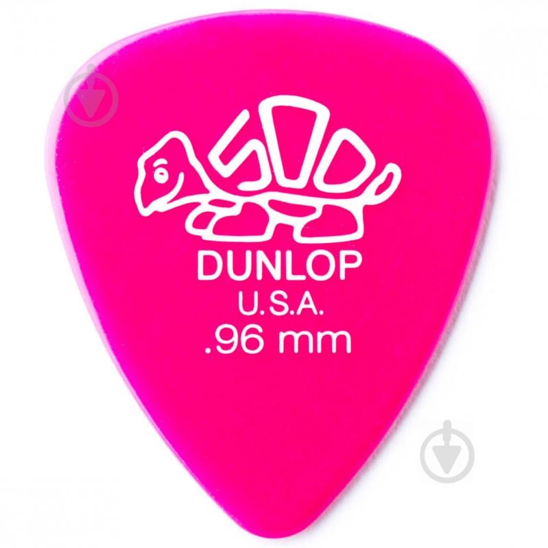 Медиатор Dunlop 4100 Delrin 500 Standard Plectrum Guitar Pick 0.96 mm (1 шт.)