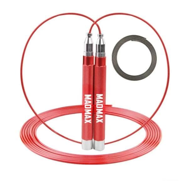 Скакалка швидкісна на підшипниках алюмінієва MadMax MFA-286 Speed ​​Jump Rope 3 м Red (MFA-286-RED-U)