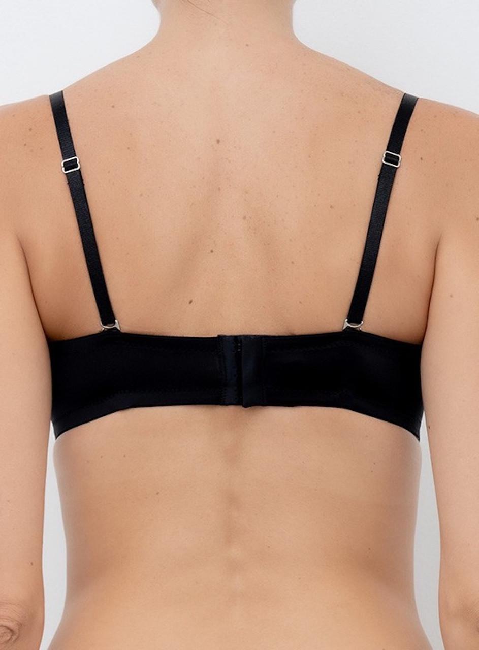 Бюстгальтер балконет push-up Lormar DoubleExtra Nero 70B Чорний (1975645378) - фото 3 Бюстгальтер балконет push-up Lormar DoubleExtra Nero 70B Чорний (1975645378) - фото 3