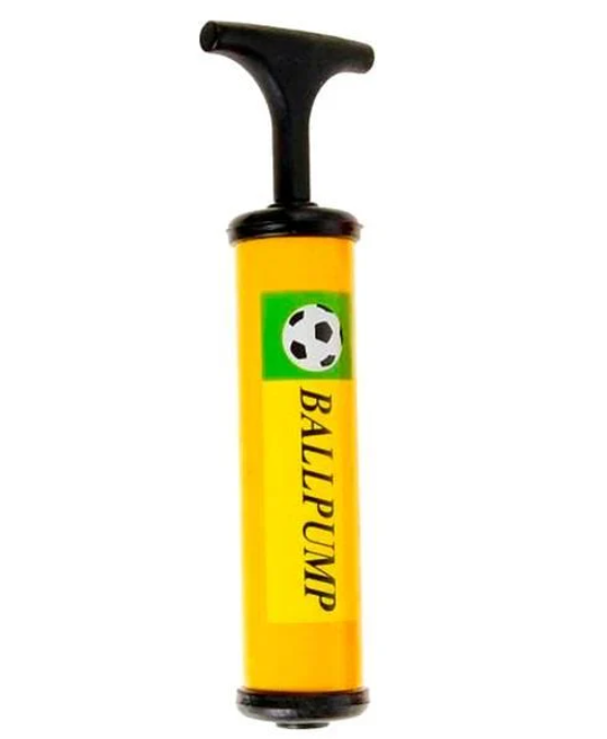 Насос ручний для накачування м'ячів Ball Pump Жовтий Насос ручний для накачування м'ячів Ball Pump Жовтий