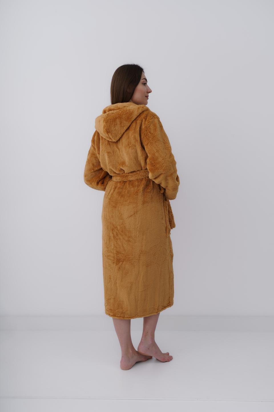 Халат жіночий UT Store HT01 XL Кавовий - фото 2