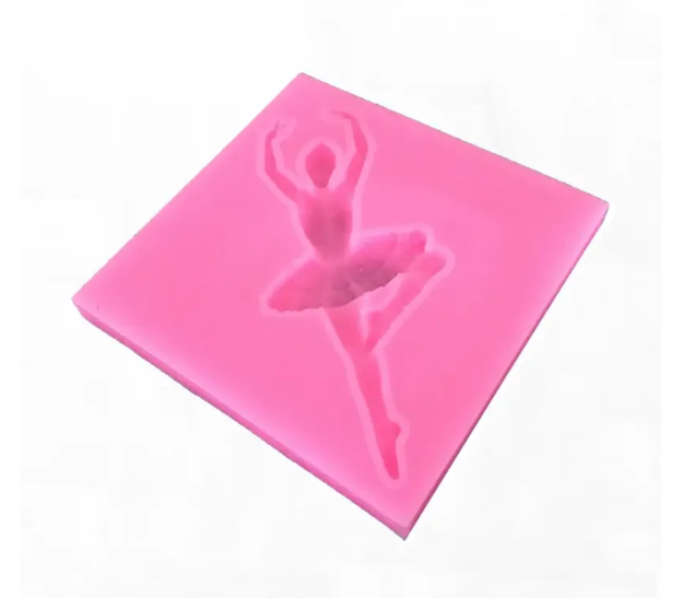Молд силиконовый Балерина кондитерский 84x84 мм Розовый (41150) Молд силиконовый Балерина кондитерский 84x84 мм Розовый (41150)