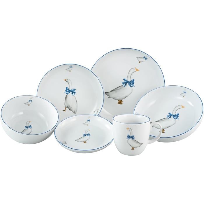 Столовий сервіз Creatable Gänse Glück на 2 персони 10 пр. (33494203)
