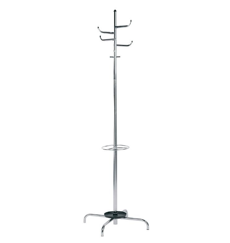 Вешалка для одежды напольная 185 см Nowy Styl Аризона металлическая 4 крючка Хром (2022722990) Вешалка для одежды напольная 185 см Nowy Styl Аризона металлическая 4 крючка Хром (2022722990)