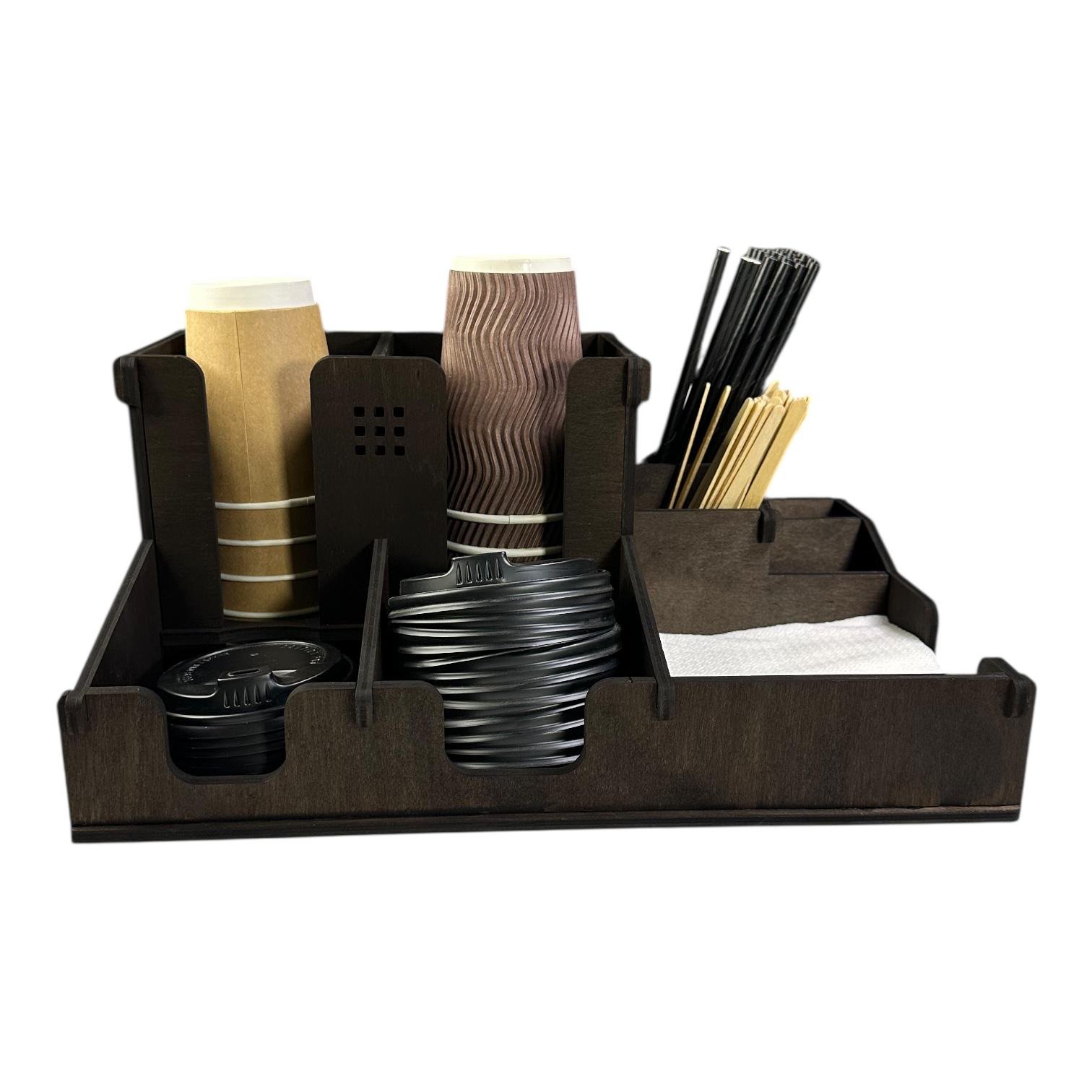 Органайзер кавовий дерев’яний Barista Maxi 2X Палісандр (WN-003) - фото 2