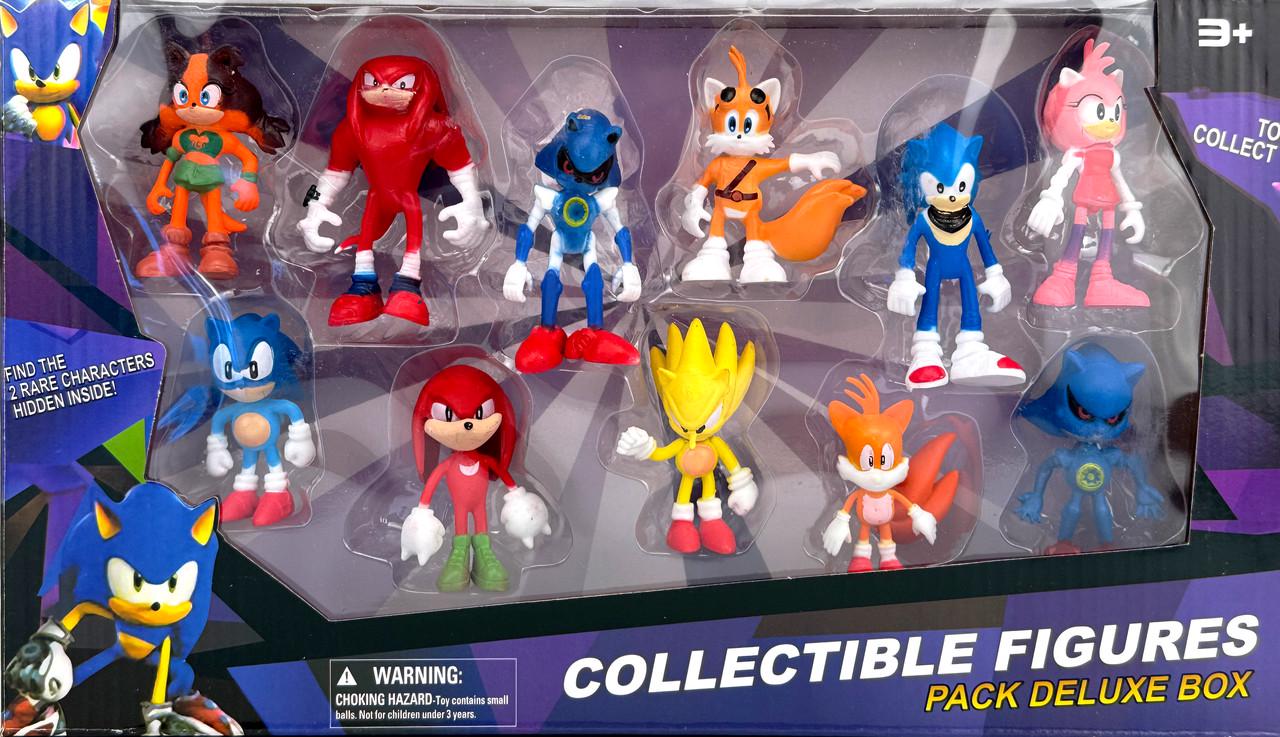Игровой набор фигурок Super Sonic 11 персонажей (2554-112)