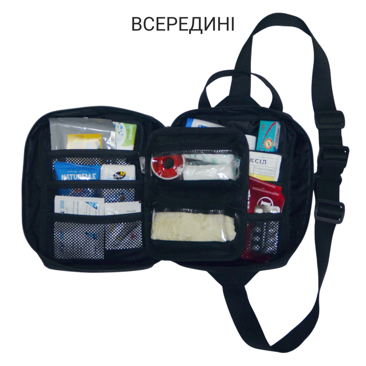 Аптечка переносная MOLLE 25х18х12 см (2580622221) - фото 8 Аптечка переносная MOLLE 25х18х12 см (2580622221) - фото 8