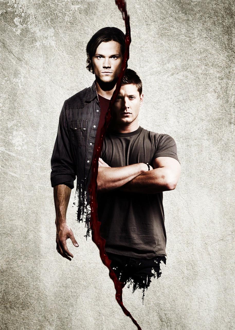 Картина постер Gee! Supernatural Сверхъестественное Винчестеры 40х60 см SP 09.007