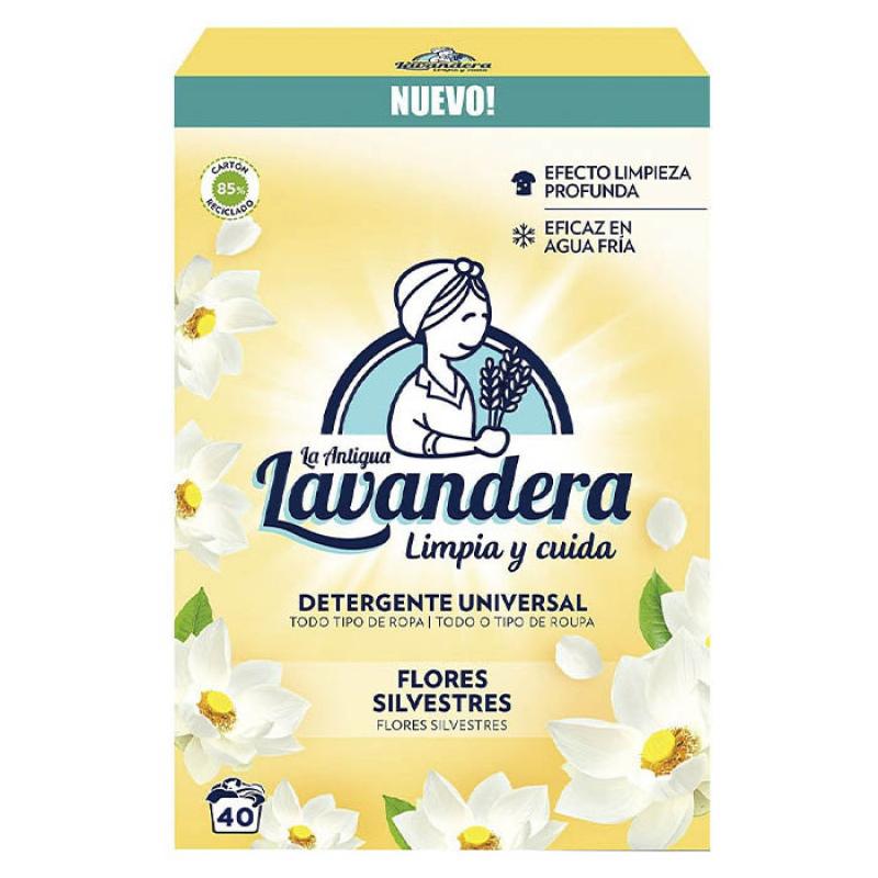 Стиральный порошок Lavandera Универсал Белые Цветы 2,2 кг 40 стирок