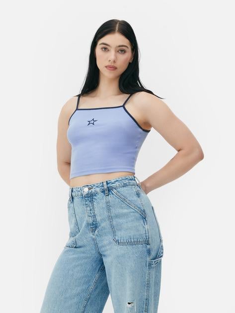 Топ PRIMARK 2081712 XL Блакитний (3331109413443)