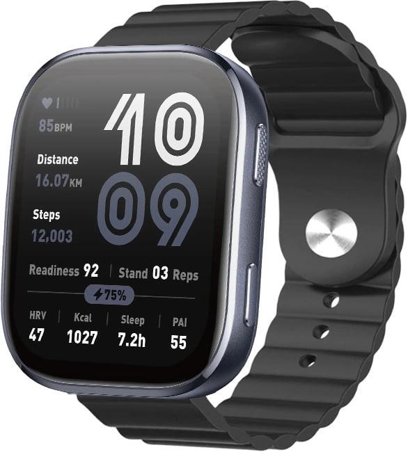 Ремешок Wave для смарт-часов Amazfit Bip 6 Black (40560-2B)