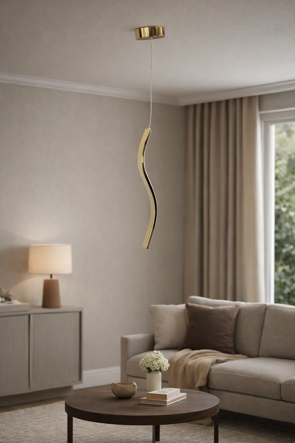 Подвесной светильник Motion Line LED нейтральный свет 6,5W (20399/1GD)