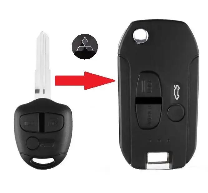 Корпус викидного автоключа для Mitsubishi MS19A - фото 2 Корпус викидного автоключа для Mitsubishi MS19A - фото 2