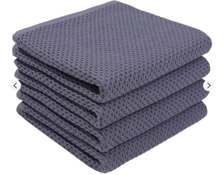 Набір кухонних рушників Organic Premium 4в1 100% бавовна 74х34 см Сірий (NRK4in1Gray) - фото 6 Набір кухонних рушників Organic Premium 4в1 100% бавовна 74х34 см Сірий (NRK4in1Gray) - фото 6