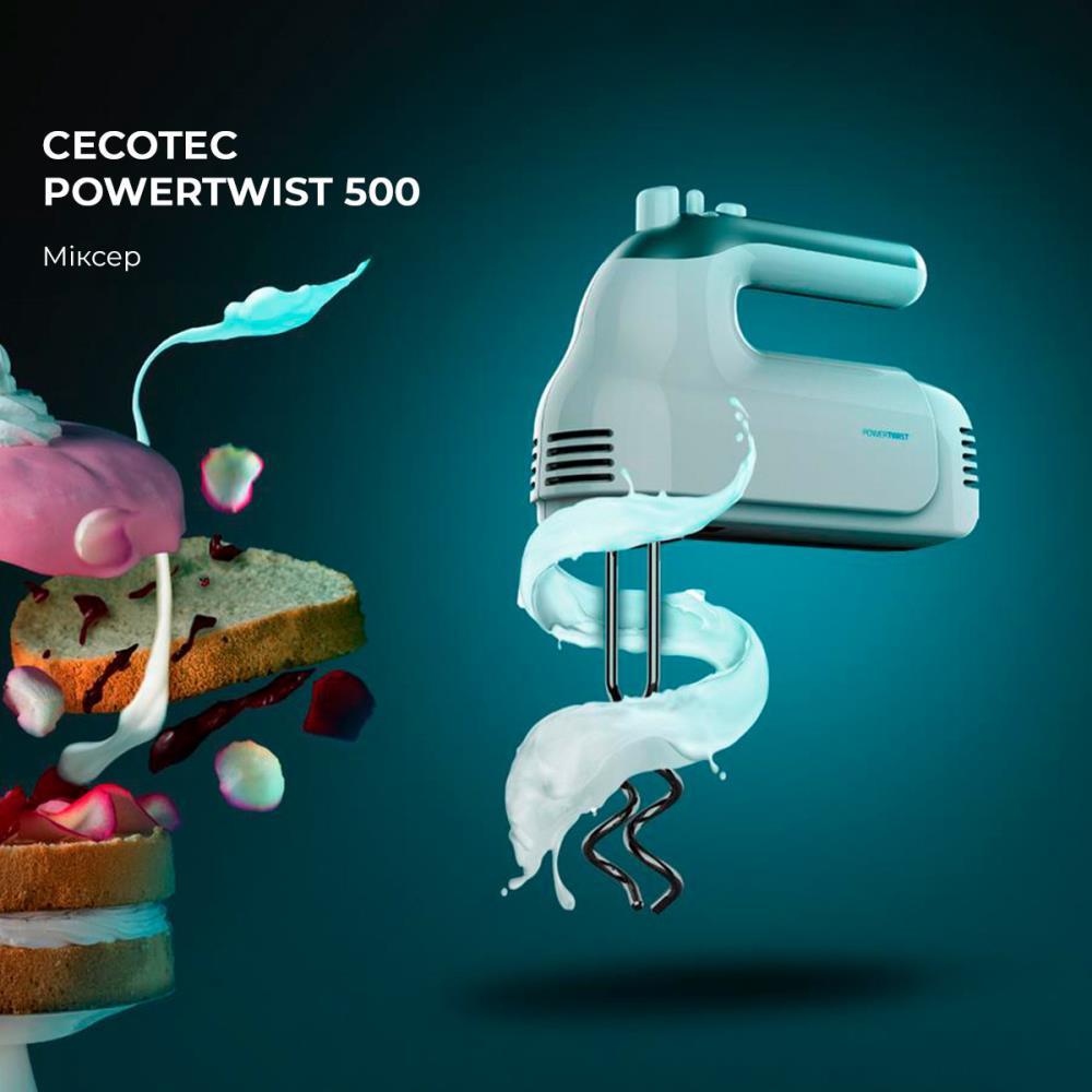 Миксер CECOTEC PowerTwist 500 White - фото 2