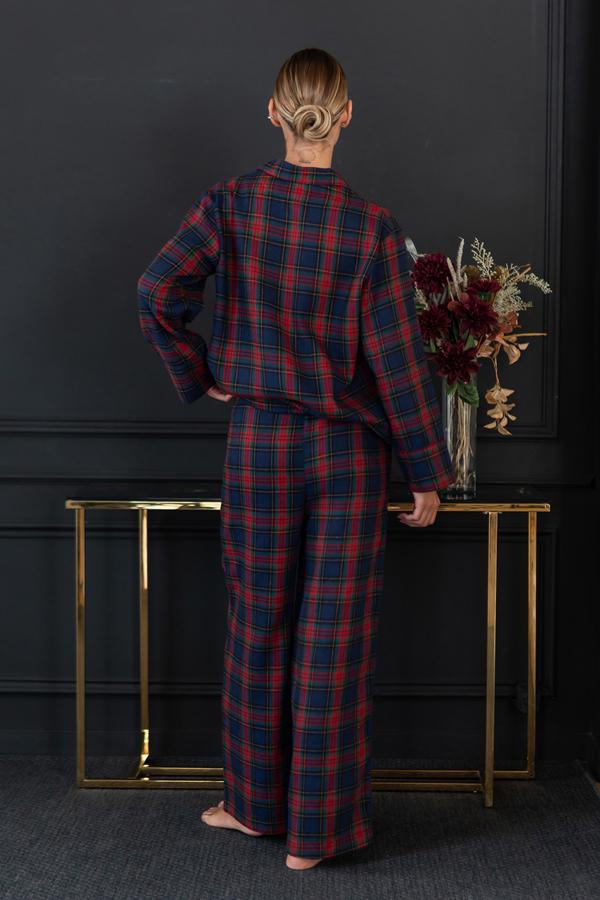 Пижамный костюм Gift с брюками фланелевый M/L (29517778) - фото 3 Пижамный костюм Gift с брюками фланелевый M/L (29517778) - фото 3